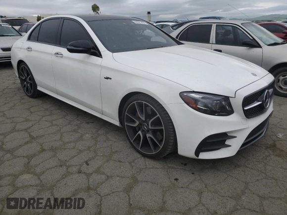 2020 Mercedes-Benz E AMG E 53 with VIN WDDZF6BB9LA711143, listed as a Copart auction lot 48327494 with 45,419 mi miles. Bid and sale history available at carsss.com. Image 4.
