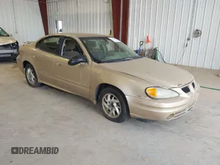 2003 Pontiac Grand Am SE1 with VIN 1G2NF52E73C334916, listed as a IAAI auction lot 41987200 with 255,528 mi miles. Bid and sale history available at carsss.com. Image 1.