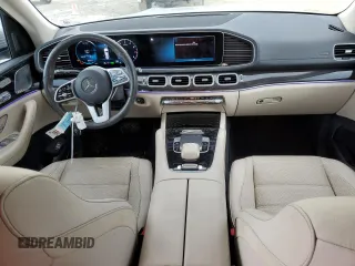 2020 Mercedes-Benz GLS 450 with VIN 4JGFF5KE3LA124028, listed as a Copart auction lot 58235684 with 36,697 mi miles and Salvage Title. Bid and sale history available at DreamBid. Image 8.