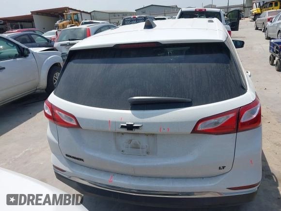 2018 Chevrolet Equinox LT with VIN 2GNAXJEV4J6312574, listed as a IAAI auction lot 42062407 with 126,106 mi miles and . Bid and sale history available at DreamBid. Image 17.