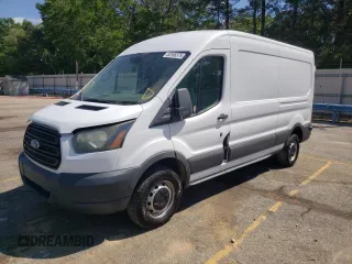 2015 Ford Transit Cargo with VIN 1FTNR2CM6FKB10988, listed as a Copart auction lot 52598375 with 236,383 mi miles and Clean Title. Bid and sale history available at carsss.com. Image 1.