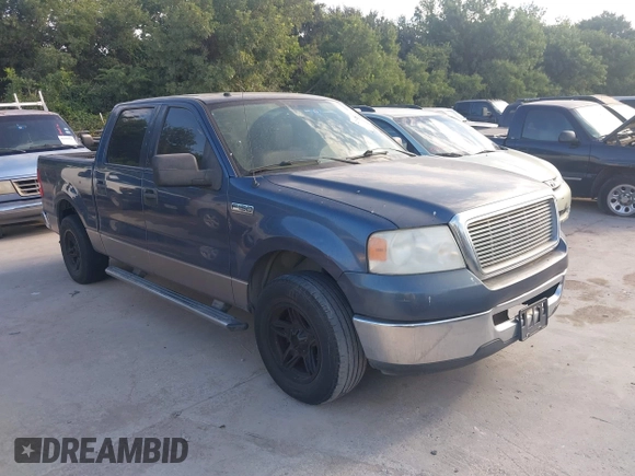 2006 Ford F-150 XLT with VIN 1FTRW12W96KA94230, listed as a IAAI auction lot 42590315 with 150,527 mi miles and . Bid and sale history available at DreamBid. Image 1.
