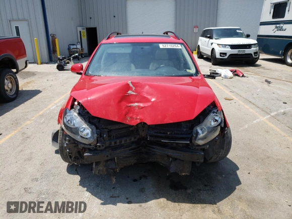 2012 Volkswagen Jetta SportWagen TDI w/Sunroof & Nav with VIN 3VWPL7AJ1CM707208, listed as a Copart auction lot 62716264 with 113,759 mi miles and Salvage Title. Bid and sale history available at carsss.com. Image 5.