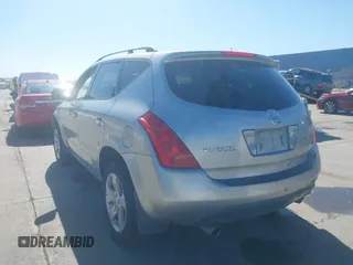 2003 Nissan Murano SL with VIN JN8AZ08W63W221871, listed as a IAAI auction lot 41682355 with 180,757 mi miles. Bid and sale history available at carsss.com. Image 3.