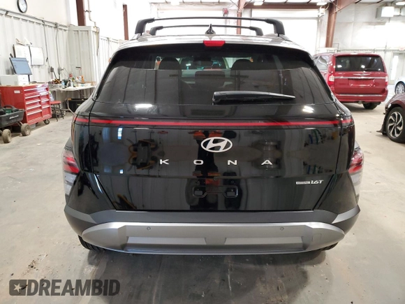 2024 Hyundai Kona Limited with VIN KM8HECA30RU171850, listed as a Copart auction lot 73034154 with 1,105 mi miles and Salvage Title. Bid and sale history available at carsss.com. Image 6.
