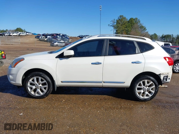 2013 Nissan Rogue S with VIN JN8AS5MT3DW509166, listed as a IAAI auction lot 41733859 with 126,619 mi miles and . Bid and sale history available at DreamBid. Image 15.