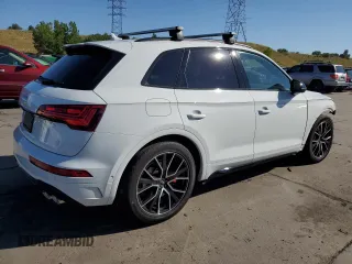 2023 Audi SQ5 Prestige with VIN WA1C4AFY6P2133021, listed as a Copart auction lot 70258104 with 11,275 mi miles and Salvage Title. Bid and sale history available at DreamBid. Image 3.