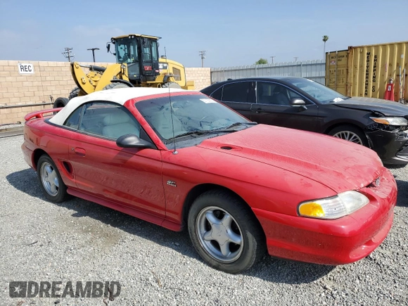 1994 Ford Mustang z VIN 1FALP45T8RF222210, wystawiony jako Copart lot #57105355 z przebiegiem 49 716 mil mil oraz Czysty tytuł • Clean title. Historia ofert i sprzedaży dostępna na DreamBid. Obrazek 4.