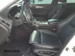2020 Infiniti Q50 Red Sport 400 with VIN JN1FV7AR4LM660818, listed as a Copart auction lot 53463684 with 78,690 mi miles and Salvage Title. Bid and sale history available at carsss.com. Image 7.