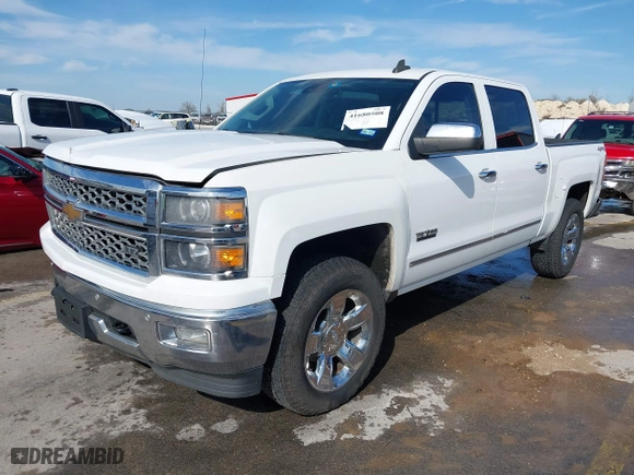 2015 Chevrolet Silverado 1500 LTZ with VIN 3GCUKSEC6FG435135, listed as a IAAI auction lot 41680508 with 207,386 mi miles. Bid and sale history available at carsss.com. Image 19.