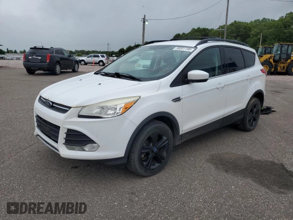 2013 Ford Escape SE with VIN 1FMCU9GX6DUD15646, listed as a Copart auction lot 59351195 with 185,667 mi miles and Salvage title. Bid and sale history available at DreamBid. Image 1.