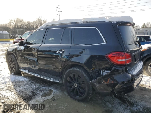 2018 Mercedes-Benz GLS 450 with VIN 4JGDF6EE3JA994979, listed as a Copart auction lot 87822395 with 139,902 mi miles and Salvage Title. Bid and sale history available at DreamBid. Image 2.