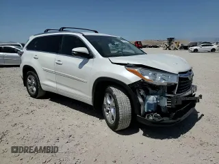 2015 Toyota Highlander Limited with VIN 5TDDKRFH5FS220155, listed as a Copart auction lot 61632405 with 152,932 mi miles and Salvage title. Bid and sale history available at DreamBid. Image 14.