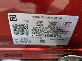 2025 Buick Encore GX Sport Touring with VIN KL4AMDSL1SB125730, listed as a Copart auction lot 58808805 with 478 mi miles and Salvage title. Bid and sale history available at DreamBid. Image 13.