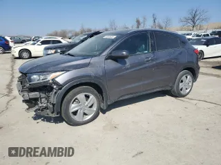 2019 Honda HR-V EX-L with VIN 3CZRU6H75KM709145, listed as a Copart auction lot 46935035 with 62,108 mi miles and Salvage Title. Bid and sale history available at carsss.com. Image 1.