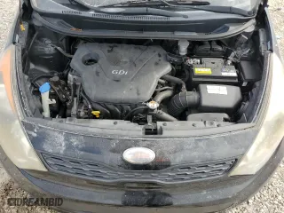 2013 Kia Rio SX with VIN KNADM5A37D6239167, listed as a Copart auction lot 71542424 with 141,221 mi miles and Clean Title. Bid and sale history available at carsss.com. Image 11.