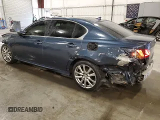 2013 Lexus GS 350 with VIN JTHBE1BL3D5002775, listed as a Copart auction lot 46820945 with 184,822 mi miles and Salvage Title. Bid and sale history available at DreamBid. Image 2.