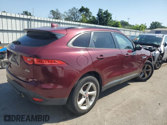2017 Jaguar F-Pace 35t Premium with VIN SADCJ2BV2HA882572, listed as a Copart auction lot 62032955 with 84,599 mi miles and Clean title. Bid and sale history available at DreamBid. Image 3.