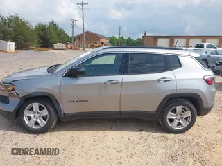 2022 Jeep Compass Latitude with VIN 3C4NJCBB7NT238456, listed as a IAAI auction lot 42489263 with 53,152 mi miles and . Bid and sale history available at DreamBid. Image 14.