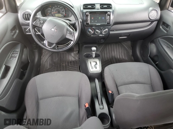 2018 Mitsubishi Mirage ES z VIN ML32F3FJ5JHF13696, wystawiony jako Copart lot #54681104 z przebiegiem 125 790 mil mil oraz Szkoda całkowita • Salvage title. Historia ofert i sprzedaży dostępna na DreamBid. Obrazek 8.