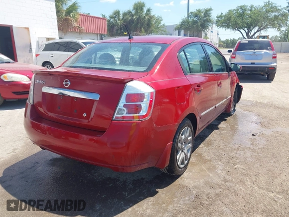 2012 Nissan Sentra SR with VIN 3N1AB6AP7CL679076, listed as a IAAI auction lot 41972054 with 167,235 mi miles and . Bid and sale history available at DreamBid. Image 4.
