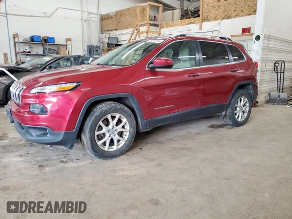 2016 Jeep Cherokee Latitude with VIN 1C4PJMCS9GW256046, listed as a Copart auction lot 68411724 with 87,190 mi miles and Salvage Title. Bid and sale history available at carsss.com. Image 1.