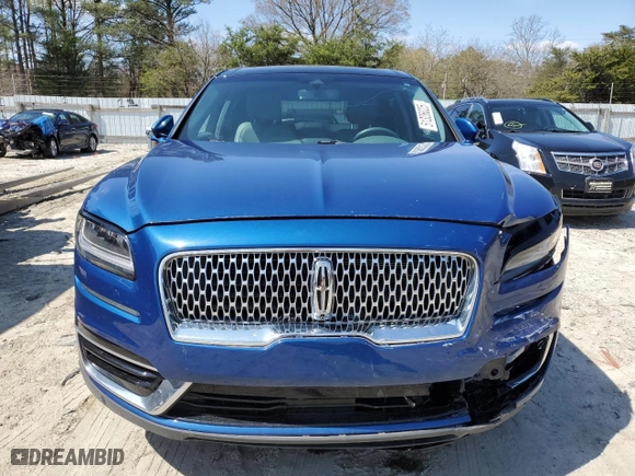2020 Lincoln Nautilus Reserve with VIN 2LMPJ8KPXLBL11233, listed as a Copart auction lot 51326025 with 0 mi miles and Salvage Title. Bid and sale history available at carsss.com. Image 5.