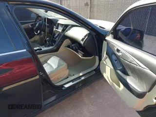 2017 Infiniti Q50 Premium with VIN JN1EV7AP4HM740380, listed as a IAAI auction lot 42593516 with 101,563 mi miles and . Bid and sale history available at DreamBid. Image 5.