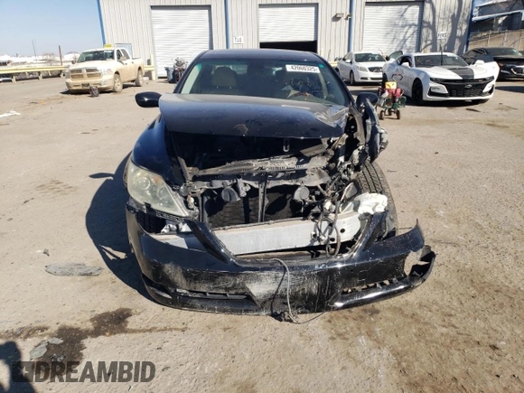 2007 Lexus LS 460 L with VIN JTHGL46FX75011432, listed as a Copart auction lot 42060325 with 137,954 mi miles and Salvage Title. Bid and sale history available at DreamBid. Image 5.