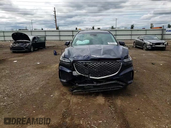 2023 Genesis GV70 Sport with VIN KMUMCDTC1PU080625, listed as a Copart auction lot 69239844 with 21,165 mi miles and Salvage Title. Bid and sale history available at DreamBid. Image 11.