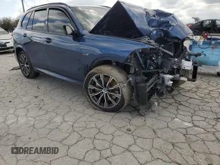 2023 BMW X5 xDrive45e with VIN 5UXTA6C06P9P92118, listed as a Copart auction lot 51798505 with Not provided miles and Salvage title. Bid and sale history available at DreamBid. Image 4.