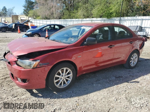 2009 Mitsubishi Lancer DE with VIN JA3AU16U79U036183, listed as a Copart auction lot 50764495 with 240,807 mi miles and Salvage Title. Bid and sale history available at carsss.com. Image 1.