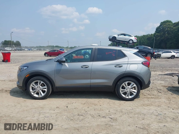 2023 Buick Encore GX Preferred with VIN KL4MMBS28PB145618, listed as a IAAI auction lot 42383270 with 6,788 mi miles and . Bid and sale history available at DreamBid. Image 15.