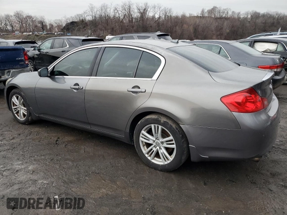 2010 Infiniti G37 x with VIN JN1CV6AR5AM460038, listed as a Copart auction lot 84489894 with 263,439 mi miles and Clean Title. Bid and sale history available at DreamBid. Image 2.
