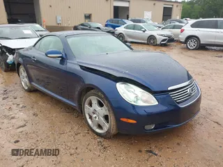 2005 Lexus SC 430 z VIN JTHFN48Y350069980, wystawiony jako IAAI lot #42358681 z przebiegiem 162 580 mil mil oraz . Historia ofert i sprzedaży dostępna na DreamBid. Obrazek 1.