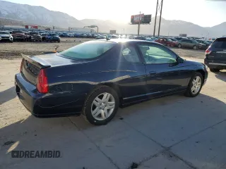 2007 Chevrolet Monte Carlo LT with VIN 2G1WK15K379231679, listed as a Copart auction lot 48576295 with 74,713 mi miles and Salvage Title. Bid and sale history available at carsss.com. Image 3.