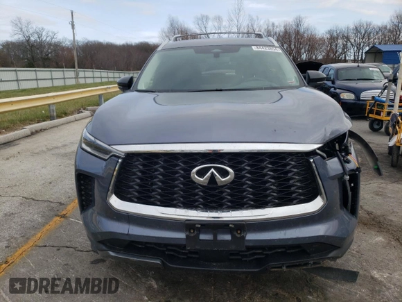 2023 Infiniti QX60 SENSORY with VIN 5N1DL1GS8PC354696, listed as a Copart auction lot 84423854 with 26,042 mi miles and Salvage Title. Bid and sale history available at carsss.com. Image 5.