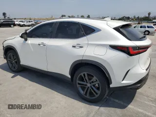 2024 Lexus NX 450h+ Luxury z VIN JTJHKCFZ2R2026067, wystawiony jako Copart lot #55675494 z przebiegiem 10 557 mil mil oraz Szkoda całkowita • Salvage title. Historia ofert i sprzedaży dostępna na DreamBid. Obrazek 2.