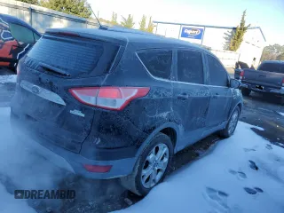 2013 Ford Escape SEL with VIN 1FMCU0H99DUC56734, listed as a Copart auction lot 89283365 with 132,212 mi miles and Salvage Title. Bid and sale history available at carsss.com. Image 3.