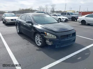 2012 Nissan Maxima 3.5 S with VIN 1N4AA5AP1CC862470, listed as a IAAI auction lot 41855402 with 1 mi miles. Bid and sale history available at carsss.com. Image 1.