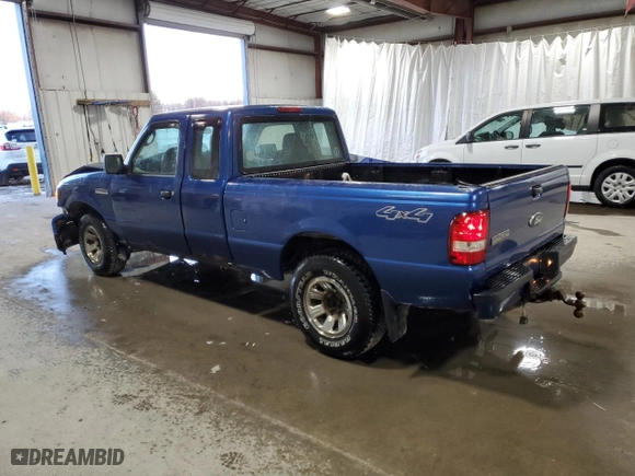 2009 Ford Ranger XLT with VIN 1FTZR45E89PA05766, listed as a Copart auction lot 42929115 with 150,189 mi miles and Salvage Title. Bid and sale history available at carsss.com. Image 2.
