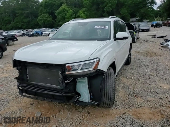 2021 Volkswagen Atlas SEL Premium with VIN 1V2TR2CAXMC505873, listed as a Copart auction lot 55989815 with 65,711 mi miles and Salvage title. Bid and sale history available at DreamBid. Image 15.