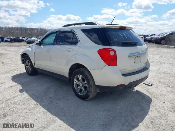 2015 Chevrolet Equinox LT with VIN 1GNALBEK5FZ143717, listed as a IAAI auction lot 41845498 with 207,992 mi miles. Bid and sale history available at carsss.com. Image 3.