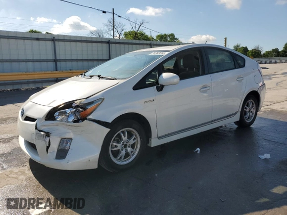 2011 Toyota Prius I with VIN JTDKN3DU8B5322349, listed as a Copart auction lot 55743265 with 158,562 mi miles and Salvage Title. Bid and sale history available at DreamBid. Image 1.