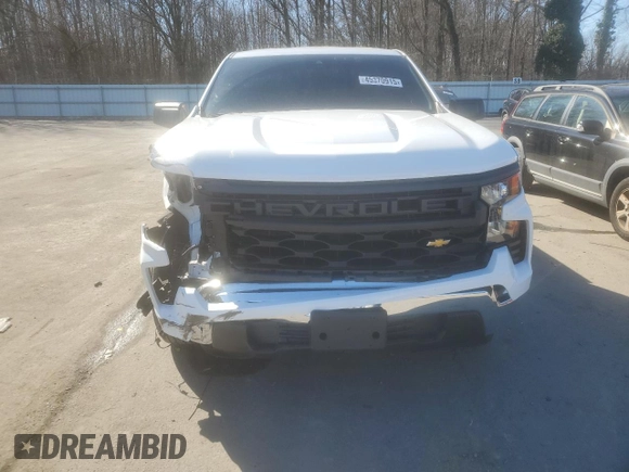 2023 Chevrolet Silverado 1500 Work Truck with VIN 3GCNAAED8PG183643, listed as a Copart auction lot 45370915 with 17,791 mi miles and Salvage Title. Bid and sale history available at carsss.com. Image 5.