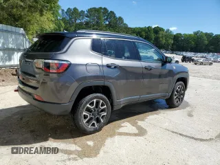 2021 Jeep Compass Trailhawk with VIN 3C4NJDDB7MT598280, listed as a Copart auction lot 58241695 with 116,928 mi miles and Salvage title. Bid and sale history available at DreamBid. Image 3.