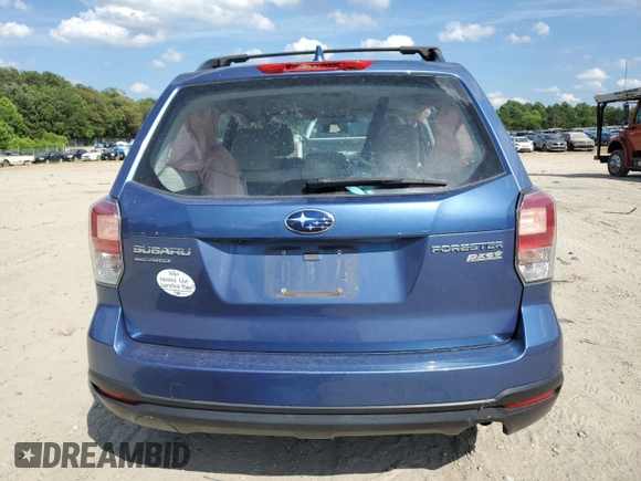 2017 Subaru Forester with VIN JF2SJABC2HH590879, listed as a Copart auction lot 61552555 with Not provided miles and Salvage title. Bid and sale history available at DreamBid. Image 6.