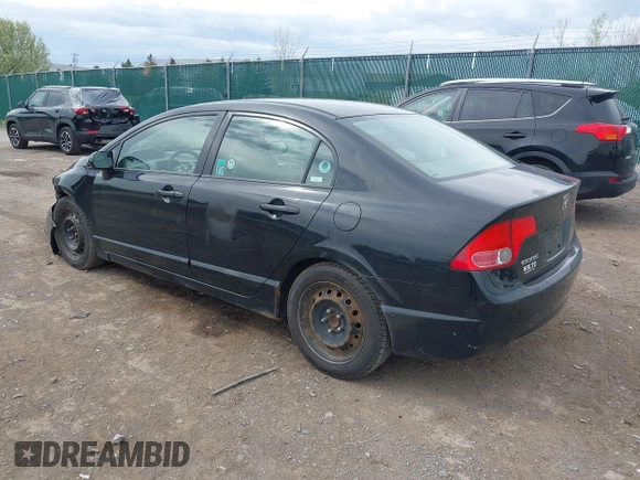 2008 Honda Civic LX with VIN 2HGFA16558H323811, listed as a IAAI auction lot 42199680 with 133,616 mi miles and . Bid and sale history available at DreamBid. Image 3.