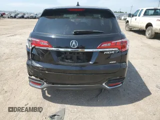 2016 Acura RDX Technology with VIN 5J8TB4H56GL012825, listed as a Copart auction lot 61005445 with 129,242 mi miles and Salvage title. Bid and sale history available at DreamBid. Image 6.