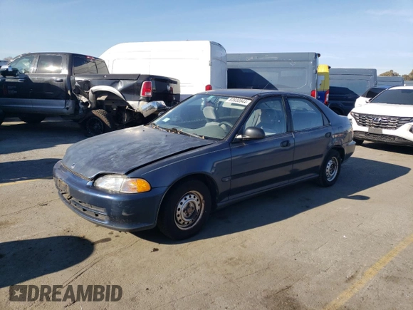 1995 Honda Civic DX z VIN 1HGEG8545SL057793, wystawiony jako Copart lot #83930844 z przebiegiem 209 745 mil mil oraz Czysty tytuł • Clean title. Historia ofert i sprzedaży dostępna na DreamBid. Obrazek 1.